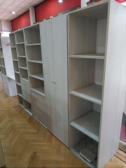 PLACARD 6 ESTANTES 1 PUERTA 50X188X55PROF