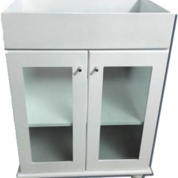 18-MUEBLE BAÑO EC.MARAL 60CM 2P BCO