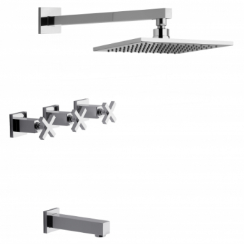 DOMINIC 0103R/85 CR JGO BAÑERA C/TRANS