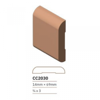 04-CLEAR C/MARCO LISO 3/4"TIRA X 3"N203