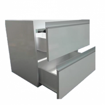 MUEB.BAÑO M601 2C COLGANTE 60CM BCO