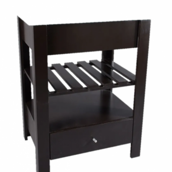 MUEB.BAÑO M605 ABIE.1C 60CM DECK WENGUE