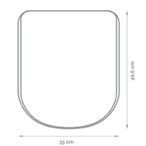 TAPA INODORO BARI/DAMA 226 ARIEL METALICO