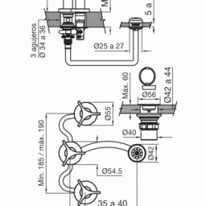 27-TRIADES 0295/C3 CR JUEGO BIDE C/TRANSF