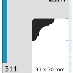 RINCONERO 1.1/2"X1.1/2"X3MTS. N311
