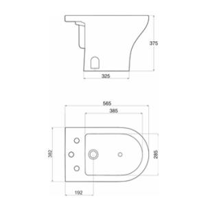 26-L.VENETO BTA3J B/BIDET 3AG FVA