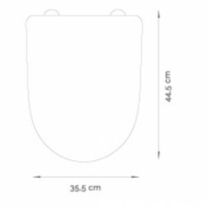 TAPA INODORO MARINA 830 ARIEL METALICO