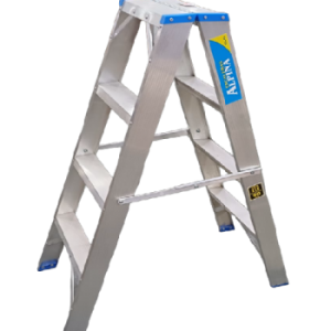 ESCALERA ALUM X4 ESCALONES DOBLE