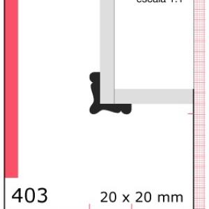 ESQUINERO PINO 1"X1"X3MTS. N403