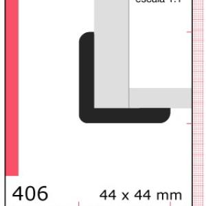 ESQUINERO PINO 2"X2"X3MTS. N406