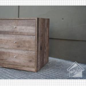 CAJONERA MAURI MELAMINA X 3 CAJONES 58X48X65 CM