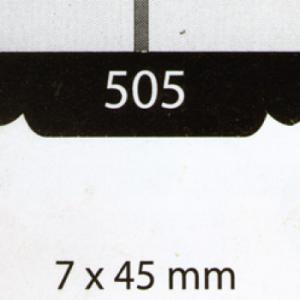 CLEAR T/JUNTA 1/2" X TIRA 1/2"X2"N505