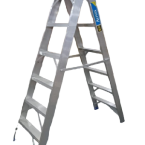 ESCALERA ALUM X6 ESCALONES DOBLE