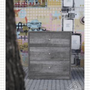 CAJONERA MAURI MELAMINA X 3 CAJONES 58X48X65 CM