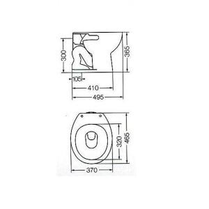 26-L.ANDINA IFA B/INODORO CORTO FVA