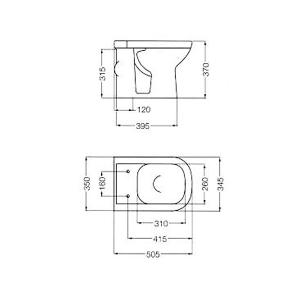 26-L.BARI IKCM B/INODORO CORTO FVA
