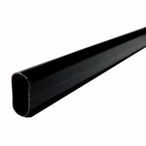 14-CAÑO OVAL P/PLACARD NEGRO