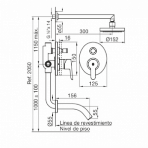 27-PUELO 0106/B5-CR JGO MONO BAÑERA FVA