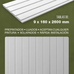 REVESTIMIENTO MDF PREPINTADO 9X160X2600/9-33