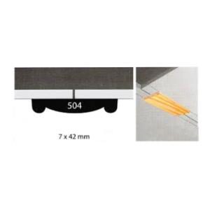 CLEAR T/JUNTA 1/2" X TIRA X 2"N504