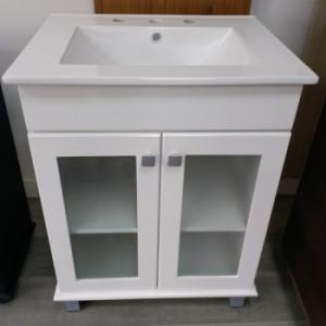 18-MUEBLE BAÑO M600 2P VID BLANCO