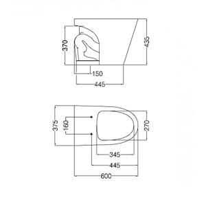 26-L.MARINA IHCMJ B/INODORO CORTO FVA