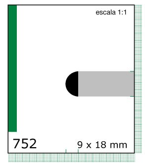 Imagen TAPACANTO PINO 1/2X3/4X3MTS. N752