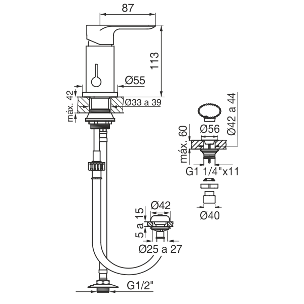 Imagen COTY 0189/D9 CR JGO MONO BIDE