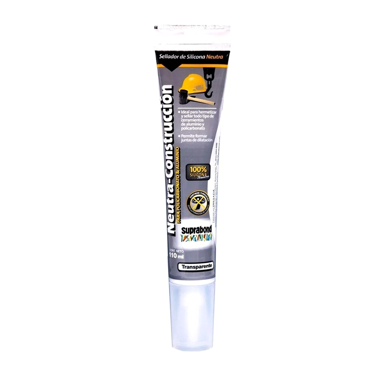 Imagen 05-SILIC.NEUTRA CONSTR. 110ML TRANSP SUPR