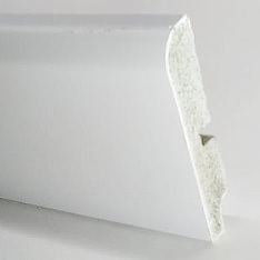 Imagen ZOCALO PVC 14X75 BLANCO NIEVE