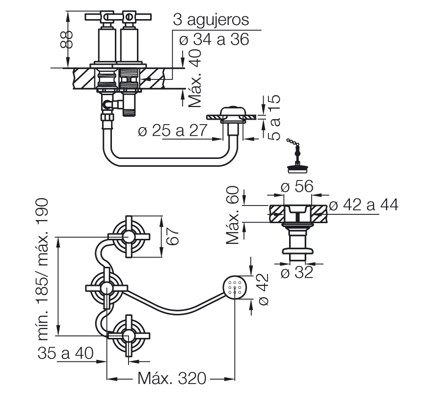 Imagen 27-TEMPLE 0295/87 CR JGO BIDE C/TRANSF
