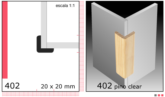 Imagen ESQUINERO PINO 1.1/2