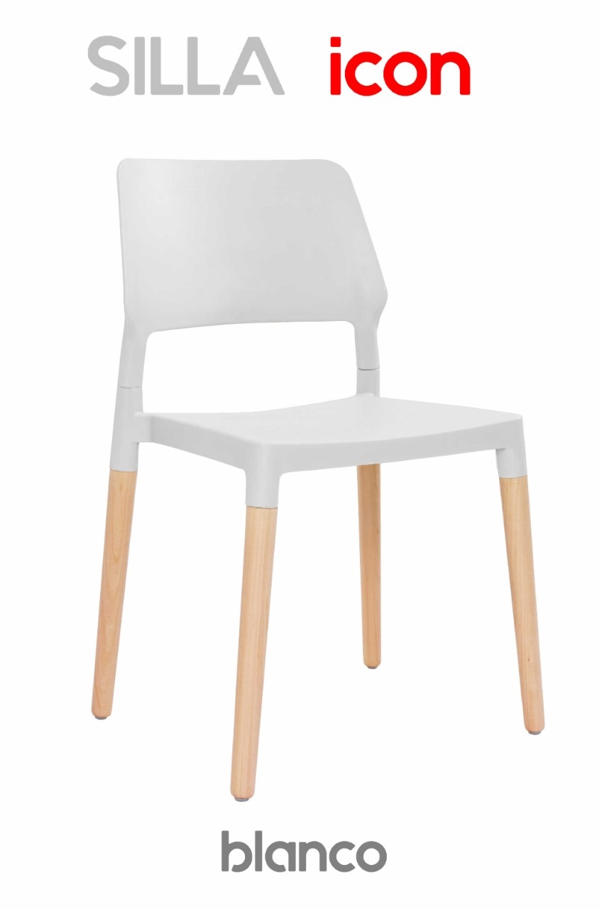 Imagen SILLA ICON BLANCA