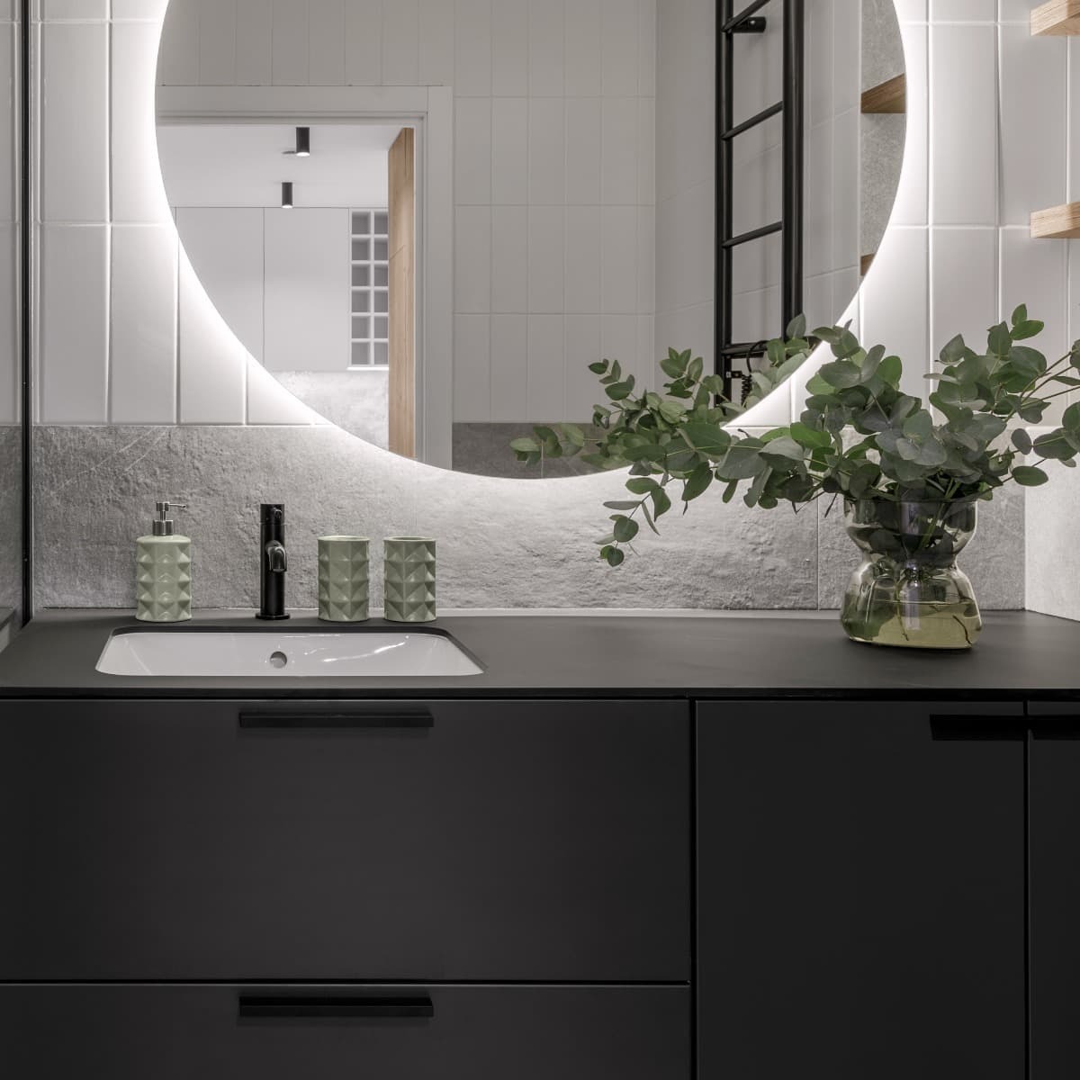 Imagen PLACA BLACK TACTIL 18MM 1340X2750