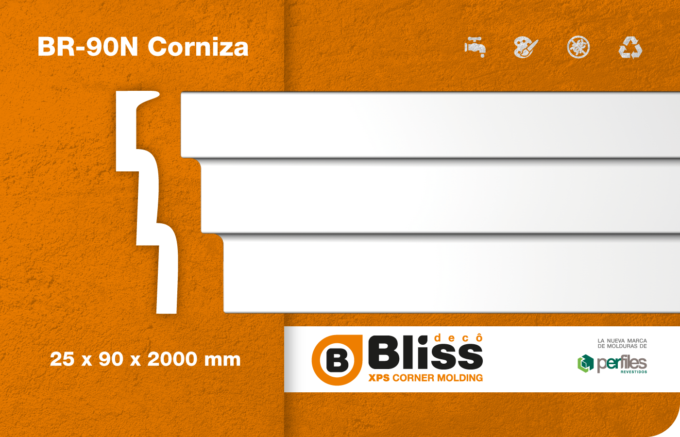Imagen 04-MOLDTEL CORN 25X90X2MT BR-90 BLISS