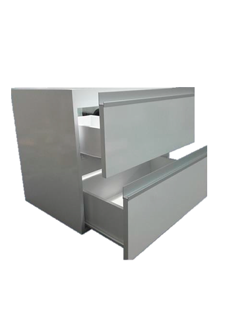 Imagen MUEB.BA¥O M601 2C COLGANTE 60CM BCO
