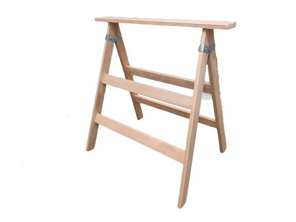 Imagen CABALLETE REFORZADO 100X90 EUCALIPTO