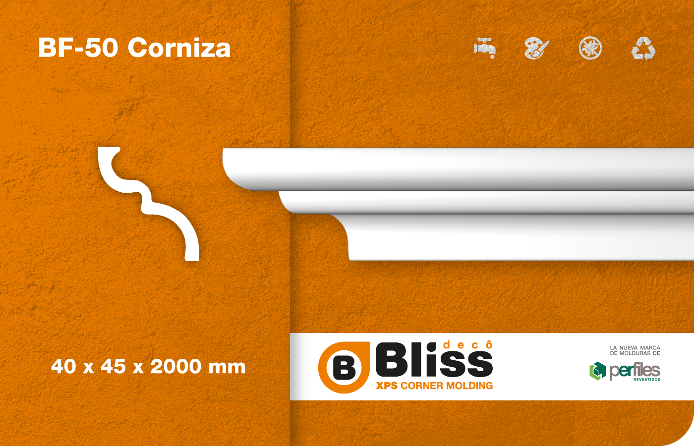 Imagen 04-MOLDTEL CORN 40X45X2MT 2UNI BF-50 BLISS