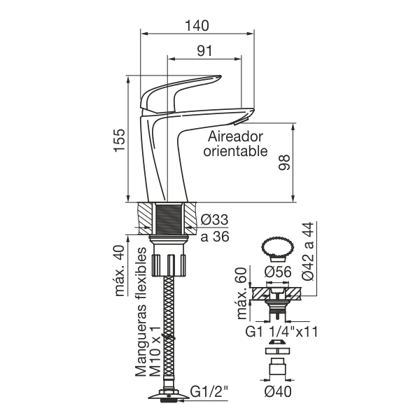 Imagen EPUYEN 0181/L2 CR JGO MONO LAVAT