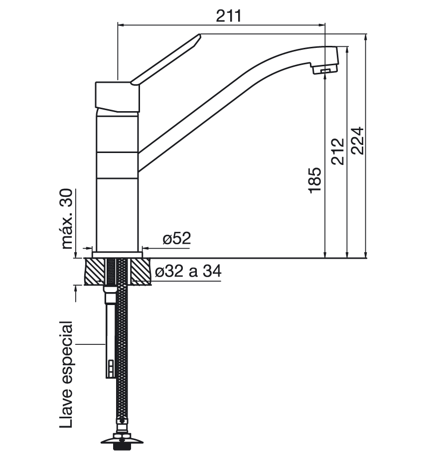 Imagen NEWPORT 0411.02/B2 CR JGO MONO COC