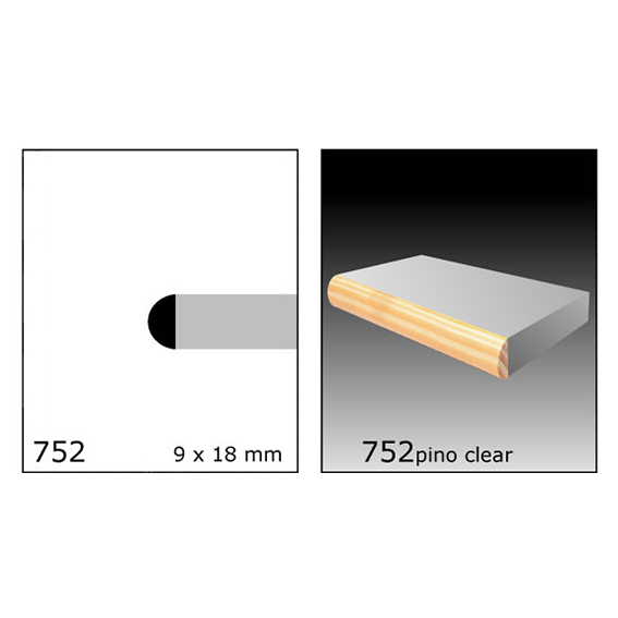 Imagen TAPACANTO PINO 1/2X3/4X3MTS. N752