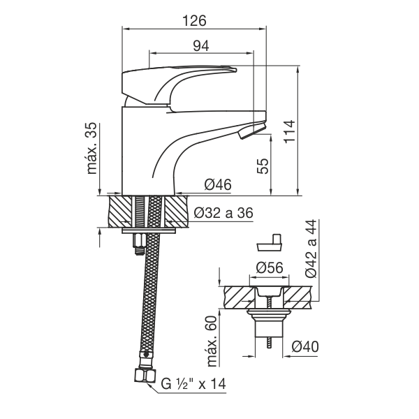 Imagen MELINCUE 0181/C9 CR JGO MONO LAVAT