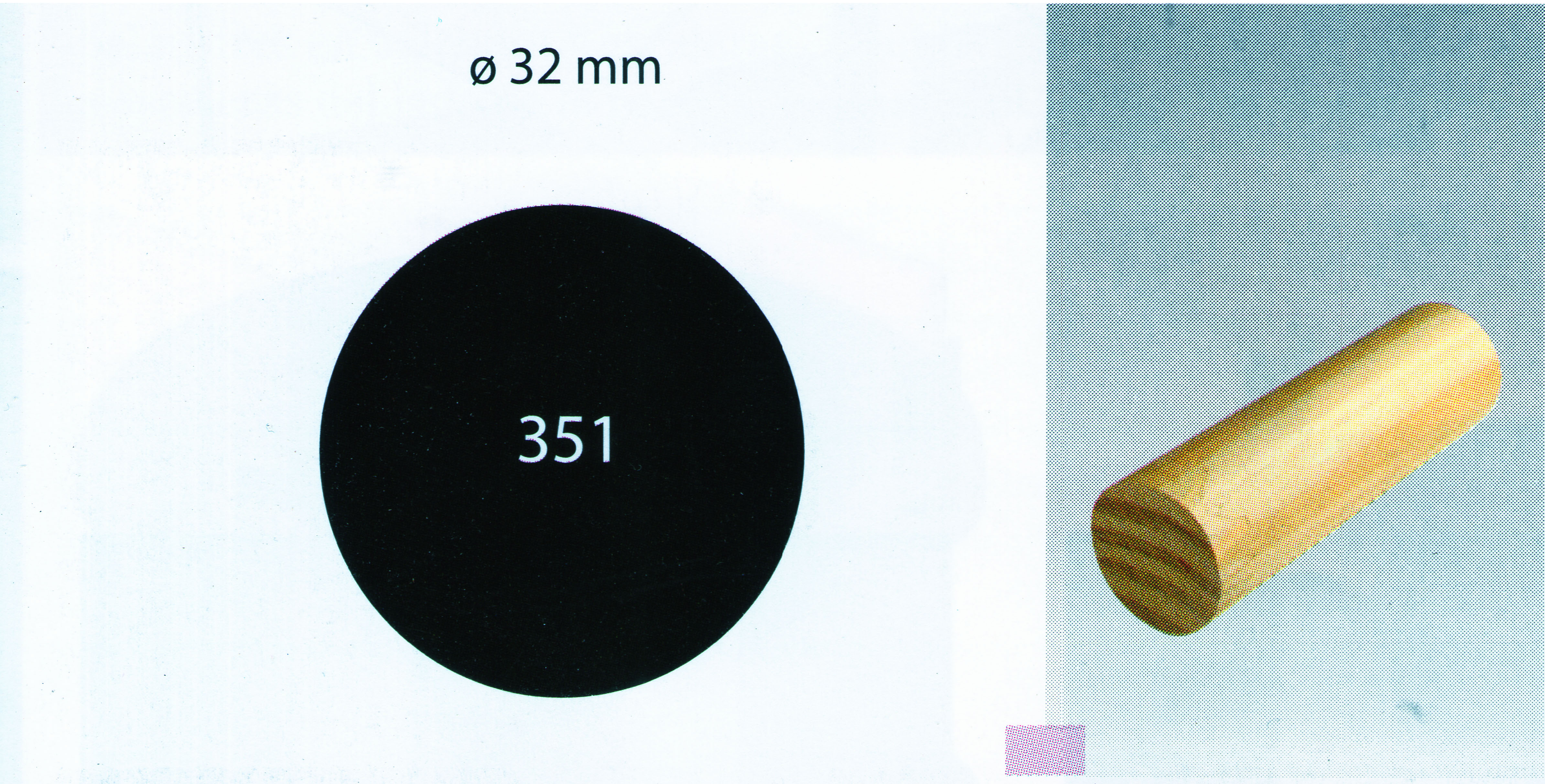 Imagen 04-CLEAR BARRAL LISO X TIRA 1.1/2X1.1/2 N351