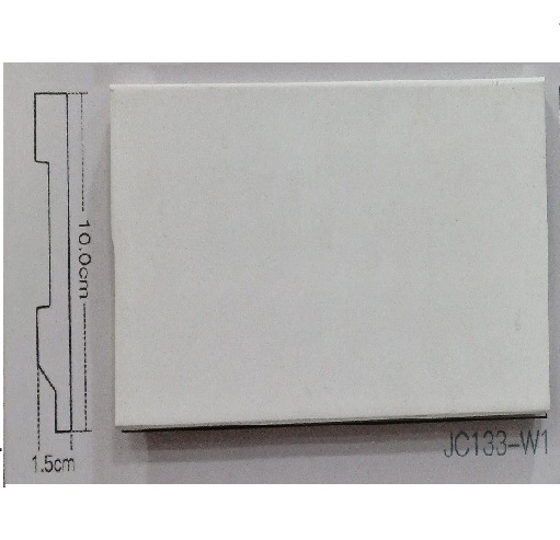 Imagen ZOCALO PVC RECTO JC133-W1 15X100X2,85MT