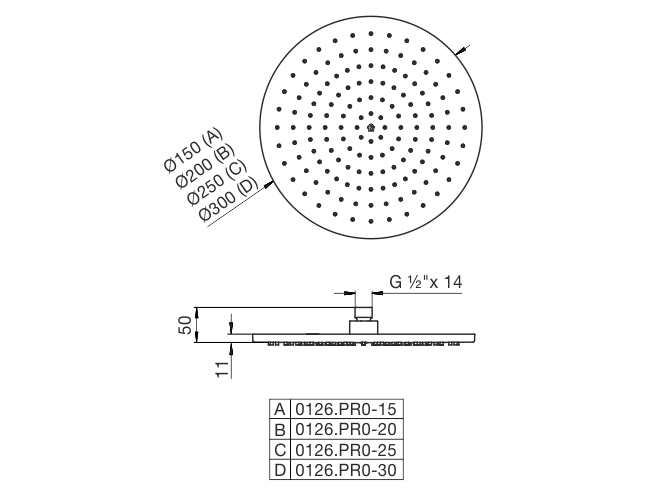 Imagen DUCHA ACCESOR. 0126.PRO-20 CR