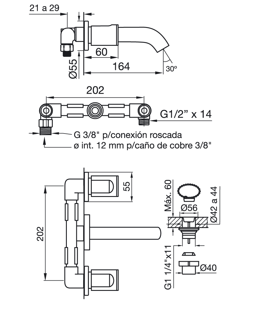 Imagen 27-OREGON 0203/18 CR JGO PARED LAVATORIO