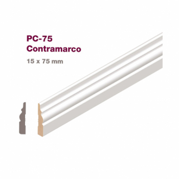 CONTRAMARCO MDF PREPINTADO 15X75X2.75MTS PC-75