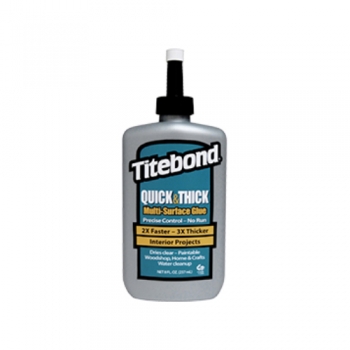 TITEBOND QUICK THICK MULT SURF GLUE 237 ML