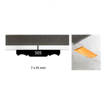 CLEAR T/JUNTA 1/2" X TIRA 1/2"X2"N505