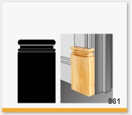 ZOCALIN XUNI 124X74X21 N861 CLEAR